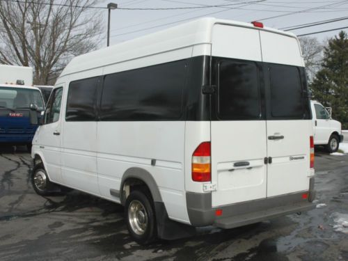 2005 FREIGHTLINER SPRINTER 3500 DUAL REAR WHEELS, 2.7L MERCEDES DIESEL, 92K MIL, image 2