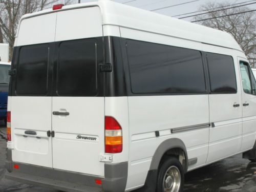 2005 FREIGHTLINER SPRINTER 3500 DUAL REAR WHEELS, 2.7L MERCEDES DIESEL, 92K MIL, image 11