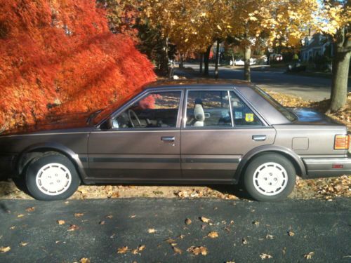 1987 nissan stanza only 73k miles fl car  vintage 4 door sedan a/t  must see