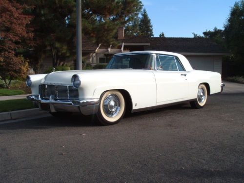 1956 lincoln mark ii, low miles, white, near concours condition
