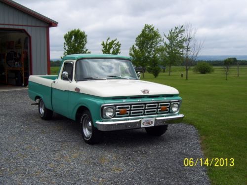 1964 ford f-100 shortbed pickup / 90% rust free