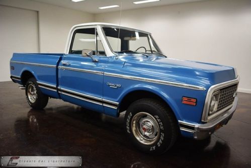 1971 chevrolet c-10 custom deluxe swb v8 manual cool truck!