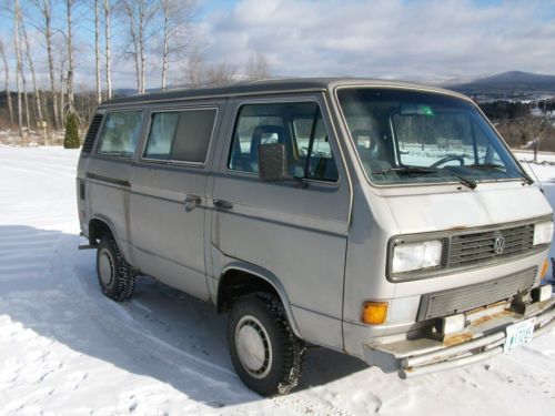 1986 vw syncro 4x4 van  vanagon