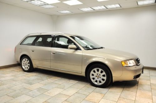 2001 audi a6 wagon quattro clean carfax ext clean