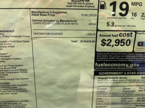 2014 Nissan GTR Black Edition, image 6