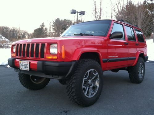 2001 jeep cherokee new lift wheels tires loaded