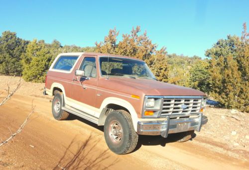 1986 ford bronco eddie bauer 4wd v8 automatic