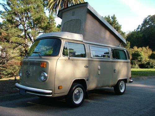 1978 volkswagen westfalia campmobile champagne edition vw camper