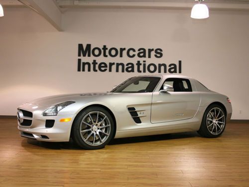 Loaded 2011 sls in iridium silver with only 1,387 miles!