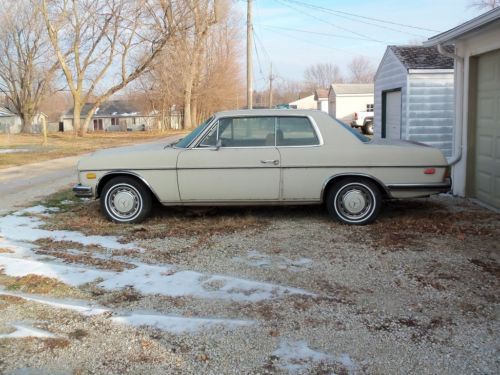 1972 mercedes 250c coupe project non running rare small bumper