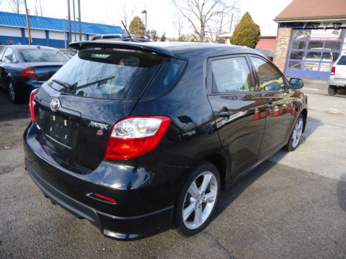 2010 toyota matrix s type sport wagon fwd 4door 2.4l 4 cyl sunroof fully loaded