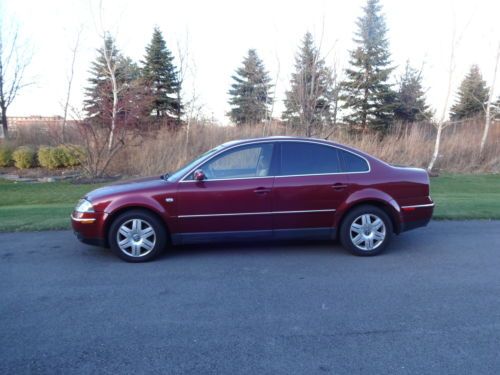 2003 volkswagen passat w8 four motion sedan