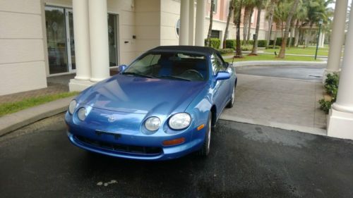 1995 toyota celica gt convertible, 5 speed, only 87,500 miles