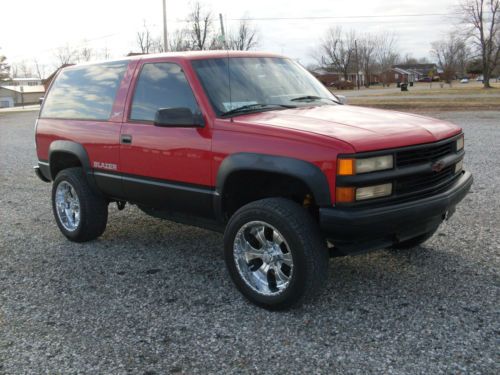 1994 chevy blazer sport  fullsize 2 door 4x4 tahoe yukon