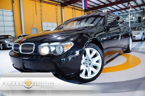 04 bmw 745li navi heated-seats moonroof xexon rear-sunshade