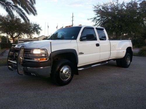 2001 chevrolet silverado 3500 ext.cab 157 low reserve no