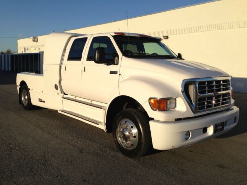 **must see** 2003 f650 crew lariat super crewzer **only 18k** cat diesel allsion