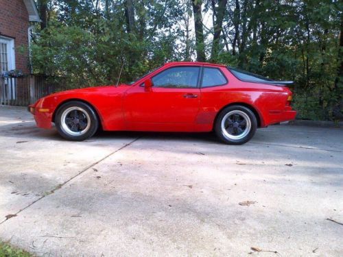 Porsche 944, 1983 red, 99% original, 55000 original miles, 5-speed manual