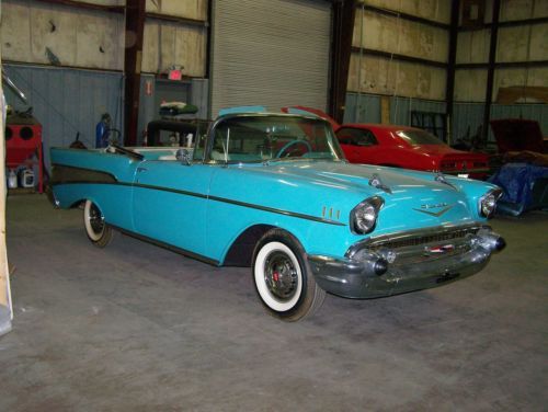 1957 Chevy Bel Air Convertible Barn Find 49K Miles No Rust Ever AACA Senior, US $62,000.00, image 3
