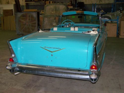 1957 Chevy Bel Air Convertible Barn Find 49K Miles No Rust Ever AACA Senior, US $62,000.00, image 4