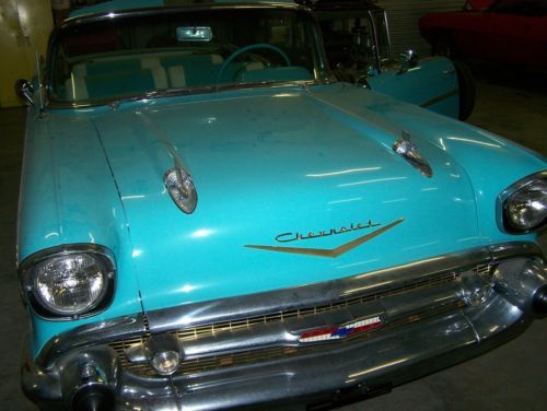 1957 Chevy Bel Air Convertible Barn Find 49K Miles No Rust Ever AACA Senior, US $62,000.00, image 13