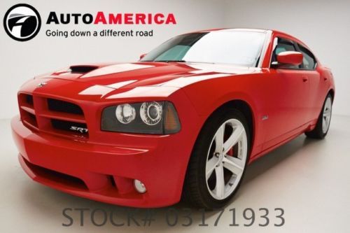 2010 dodge charger 4 door sedan srt8 nav torred black leather autoamerica