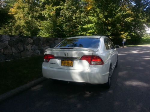 4-Dr White Sedan - Auto Transmission, Tinted Glass, Sunroof, Spoiler, New Tires, US $11,300.00, image 3