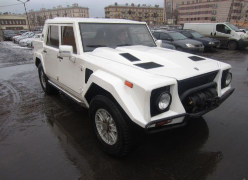 1990 lamborghini lm002 white