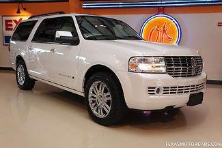 2010 lincoln navigator l! nav, dvd, leather heated/cooled seats, power run board