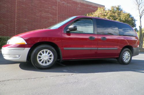 2000 ford windstar lx georgia owned 7 passenger van absolutely no reserve