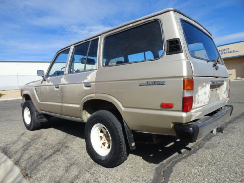 1984 Toyota FJ60 Land Cruiser-Arizona Rustfree Low Mile Original, image 4