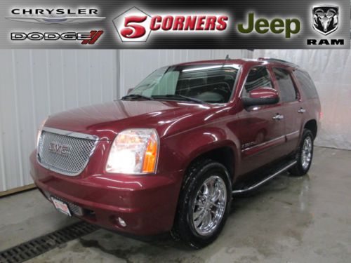 2007 cherry gmc yukon denali - 1 owner, loaded, 65k miles