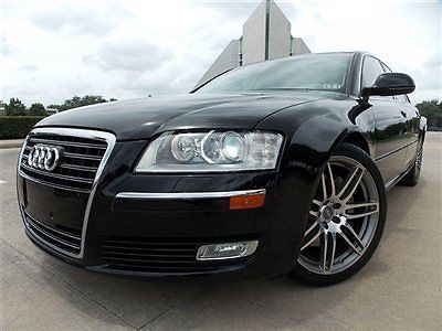 2008 audi a8 4.2 quattro loaded lthr snrf navi rearview cam 6cd ipod heated seat