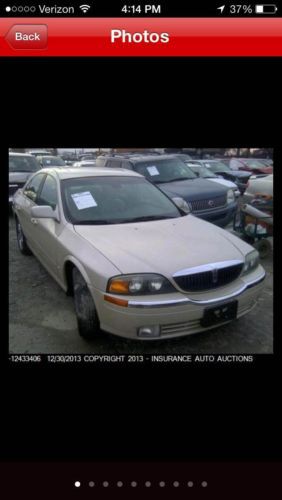 2001 lincoln ls base sedan 4-door 3.9l