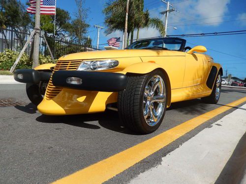 2000 plymouth prowler base convertible 2-door 3.5l only 330 miles