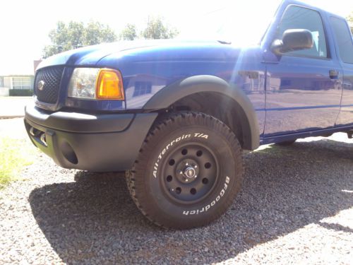 2003 ford ranger xlt extended cab pickup 4-door 4.0l fx4 level 2 sonic blue