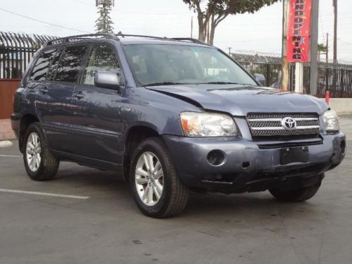 2006 toyota highlander hybrid damaged salvage runs! economical priced to sell