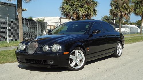 2004 jaguar s type r supercharged v8 , navigation , highway car