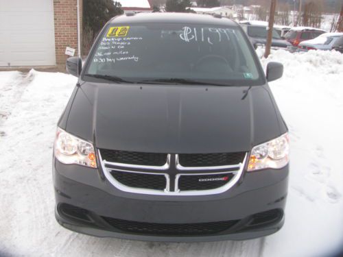 2012 dodge grand caravan crew plus backup camera dvd 36,872mini  van  3.6l