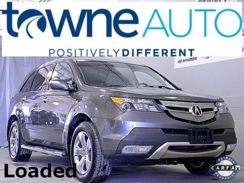 07mdx awd 3rd row seats moon entertainment navigation