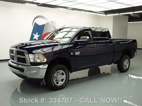 2012 dodge ram 2500 crew diesel 4x4 auto 6-passenger 8k texas direct auto