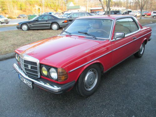 1982 mercedes 300cd diesel coupe automatic