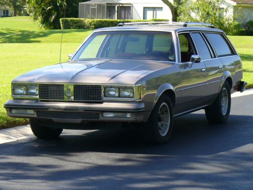 1983 oldsmobile cutlass cruiser turbo wagon grand national 11 sec 1/4 gnx gn