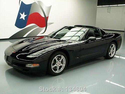 2002 chevy corvette z51 6-spd leather hud targa top 38k texas direct auto