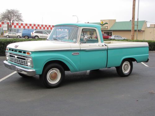1965 ford f100 short box pickup  81,000 actual miles