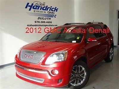 2012 acadia denali, loaded with all the options, 39k miles, low reserve