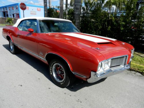 Mint 1970 olds cutlass supreme convertible, 442 package, 350/325 hp rocket v8