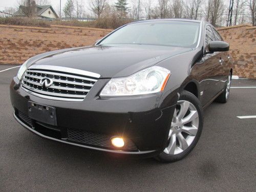 2007 infiniti m35x sport awd navi leather sunroof no reserve rare bose speakers!