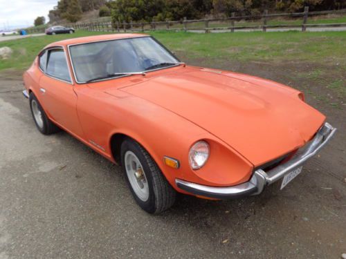 1972 datsun 240z - running project - no reserve!
