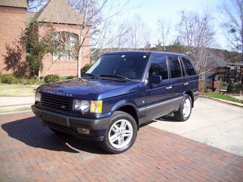 2002 land rover range rover absolute auction no reserve